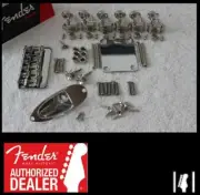 Fender American Vintage Hardtail Chrome Strat Hardware Set w/ Tuners 003-7592