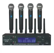 GTD Audio UHF Wireless Microphone System Range 300ft