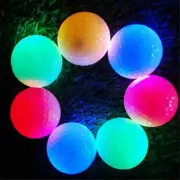 Multi Colors LED Light Up Golf Balls Glow in the Dark Night Golf Balls Outdoor