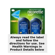 Nicorette Quit Smoking Fruitdrops 4mg 80 Nicotine Lozenges
