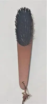 Clothes Brush Garment Lint Brushes for Clothes, Lint Remover for Cloth Tan NOS