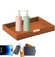 [Generic] Valet Tray for Men - Elegant Decorative Perfume Tray - Multifunctional Vanity Organizer, Home Decorations for Living Room, Bedroom