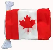 CANADA 3 METRE BUNTING 10 FLAGS flag 3M CANADIAN VANCOUVER OTTAWA
