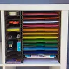 12 Shelf Insert for Letter and Legal Size Paper with Cubby Shelves, Compatible w