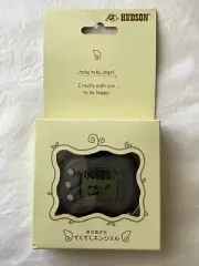 Teku Teku Angel Pedometer Virtual Pet - Step Counter - Dark Grey New Japan