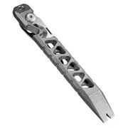 Titanium Pry Bar, Keychain Multitool Tool, Pocket Tool Bottle Opener Keychain Outdoor Tool, Titaniu As Shown