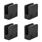 Stainless Steel Glass Shelf Bracket Square Glass Bracket Glass Clamp for Glass
