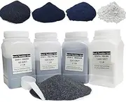 SACKORANGE 2.7kg Rock Tumbler Refill Grit Media Kit, Abrasive Tumbling Kit for Stone Polisher - Compatible with Any Brand Rock Tumbler