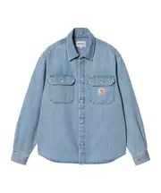 Carhartt WIP Harvey Logo Patch Shirt Jacket S,XL,M Blue