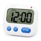 Alarm Clock Electronic Kitchen Timer Music Digital LCD Alarm Clock