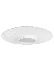 MFL By Masson Bianco 500mm Flush Mount in White Gypsum