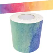 Teacher Created Resources Straight Rolled Border Trim, Watercolor Size Name:6...