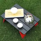 Mini Table Portable Aluminum Beach Lightweight Durable Stable Folding