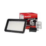 Ryco Oil Air Fuel Filter Service Kit for Ford Telstar AT AV AX AY 92-96