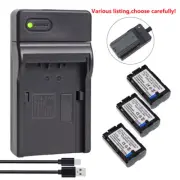 Battery or charger For Panasonic CGR-D08 CGR-D08R CGR-D08S CGR-D120 E/1B DE-A20
