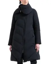 Emporio Armani Pillow Collar Puffer Coat