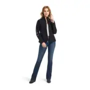 Ariat® Ladies Team Logo Black Chimayo Soft-shell Jacket