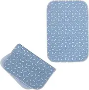 GANAZONO 2pcs Washable Pet Pee Pads Puppy Pads Pet Toilet Training Mats Super Absorbent Leakproof for Dogs