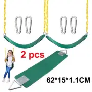 2-Pack Swing Seats Heavy Duty 330lb for Kids & Adults Playground Trees Backyard