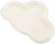 [MUELODSIC] Cloud Shaped Ceramic Jewelry Dish Aesthetic Tray for Home Bathroom Decor Cute Trinket Holder for Rings Keys Design with Charming Appearance present for Women
