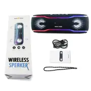 Portable Ipx7 Waterproof Speaker 25w Stereo with Colourful Light