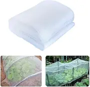 Bug Insect Garden Barrier Netting Plant Cover, 3x10m Thicken Mosquito Bird Screen Hunting Blind Garden Mesh Net for Protect Plant Fruits Flower (3x10M)