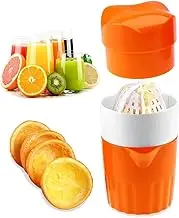 Natural Life Brand Citrus Hand Manual Press Squeeze Juicer Orange Lemon Lime Strainer & Container