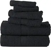 JSEIAJB 6 Piece Towel Set Bathroom Bath Towel Set Cotton