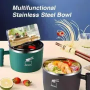 Ramen Bowl, Lunch Container,1000ml Large Thai Soup Bowls, Tableware with Phone