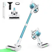 [US Direct] MOOSOO S6 Cordless Handheld Stick Vacuum 18 KPa Robot Vacuum Type C Rechargeable Washable HEPA with LED Ligh
