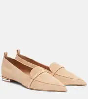 [Malone Souliers] Malone Souliers Dora 10 suede loafers AU 7 beige