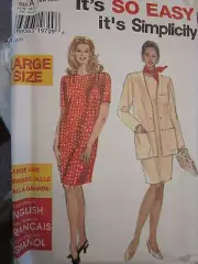 7453 Simplicity SEWING Pattern Womens Dress Jacket FF