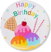 Birthday Button Baby Kids Girls Boy Happy Birthday Badge Pins,Women or Men Birthday Badges Party Decorations Favors Supplies