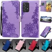 Leather Case For Samsung S20 S21 FE S22 S23 A51 A71 A31 A32 A41 A52 A70 5G Cover