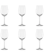 10 Strawberry Street Set of 6 Vail Glassware: White Wine Glass