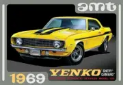 1/25 AMT 1093 1969 Chevy Camaro (Yenko) MODEL KIT CAR NIB