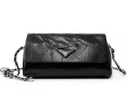 074 Cylinder Bag Chain Bag Single Shoulder Underarm Bag Crossbody Bag