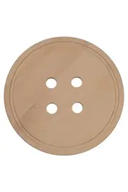 Button Wooden Trivet--SNU-L01.04