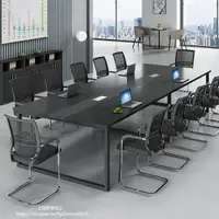 在飛比找蝦皮商城精選優惠-【flyDream6868】辦公室小型會議桌長桌簡約現代條形