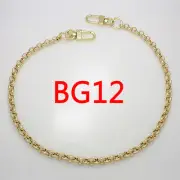BG12 purse metal chain strap replacement gold crossbody shoulder strap handbag