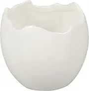 PRETYZOOM Egg Shaped Dessert Bowl Creative Appetizer Container for Ice Cream Fruit Desserts Smooth Surface Easy to Clean for Restaurants Weddings Home Decor