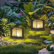 Outdoor Modern LED Outdoor Wall Lights Warm White Simplicity IP54 Waterproof Garden Lamp Path Lights Modern Villa Patio Pathway Yard Lamps Exterior Floor Mount