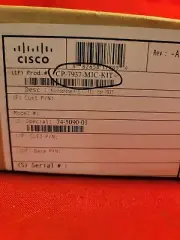 Cisco (CP-7937-MIC-KIT) Microphone Kit for IP Conference Phone 7937G, New in Box