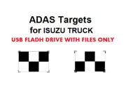 ADAS calibration target for ISUZU truck - USB FLASH DRIVE ONLY