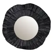 Cafe Lighting & Living Corfu Wall Mirror (Black)