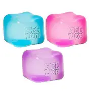 Stress-Relieving NeeDoh Nice Cube Fidget Toys for Anxiety and Sensory Play Multicoloured