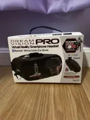 NEW VR GAMING DREAM VISION PRO Virtual Reality Smartphone Headset ISO/ Ready