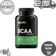 Optimum Nutrition BCAA Capsules 1g - 200 Count | Muscle Recovery & Endurance