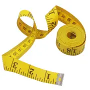 Tailor Seamstress Cloth Body Soft Ruler Tool Tape Measure Sewing Cloth Yellow F