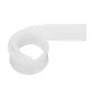 Window Glass Shower Doors Replacement Squeegee Rubber 9.84 Inch, White